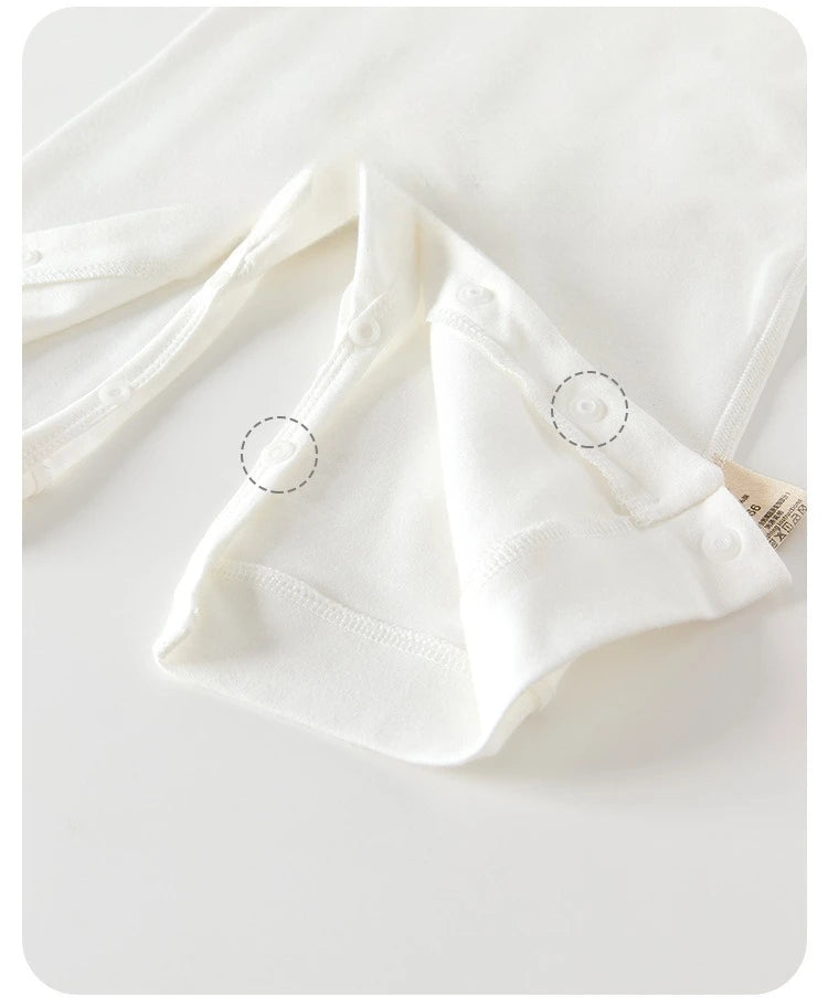 Solid Color Winter Baby Jumpsuit