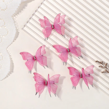 5PCS Butterfly Hair Clips