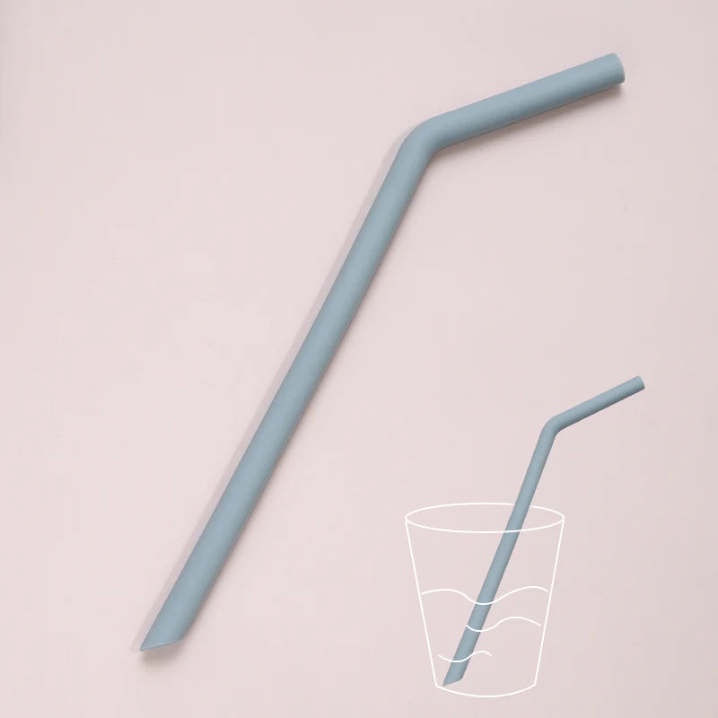 Foldable Silicone Straws For Cup