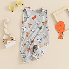 Baby Girls Boys Rompers