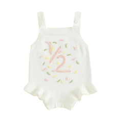Baby Girl Birthday Romper