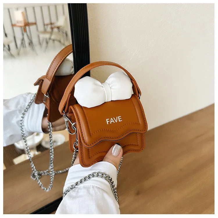 Sweet Bow Shoulder Bags