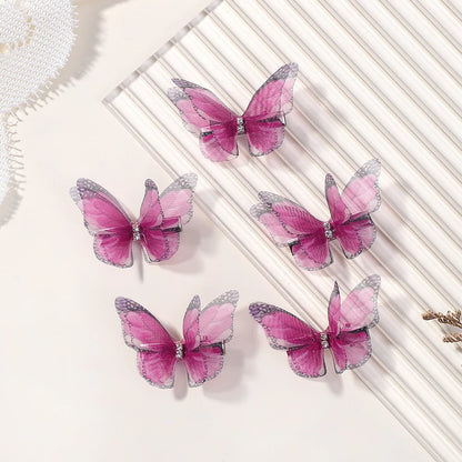 5PCS Butterfly Hair Clips