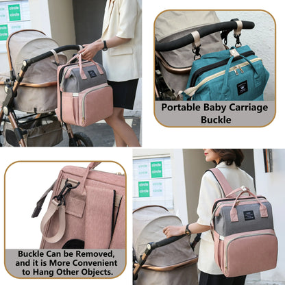 Backpack with Crib Bed & Diaper Bag