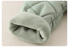 Fleece Lined Cotton Infant Romper