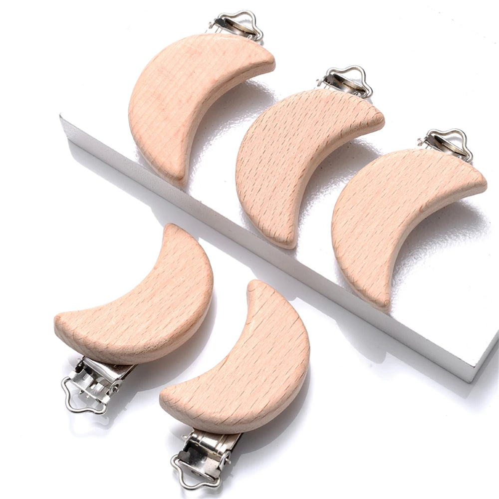 Wooden Animal Pacifier Clips Holder - PAMU8