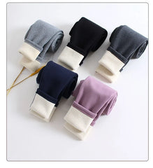 Girl fleece leggings for winters