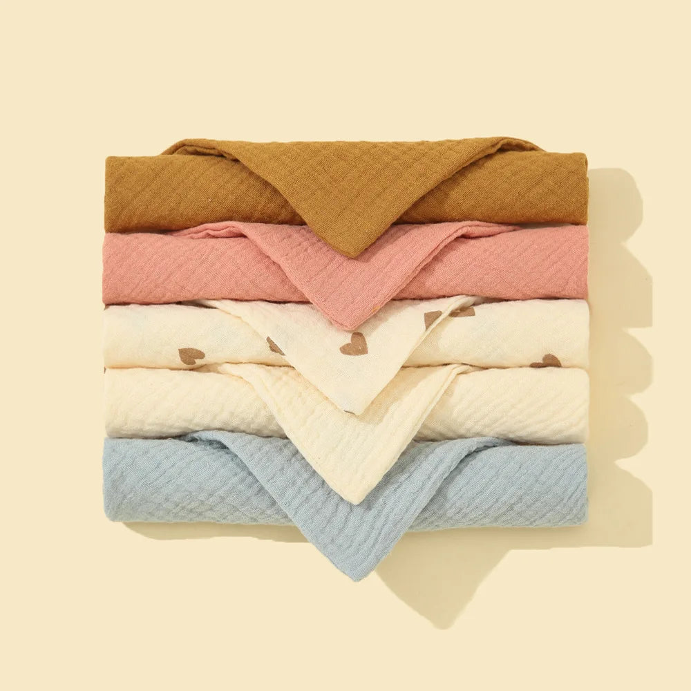 Soft Cotton Face Towels for Babies (5-Pack)