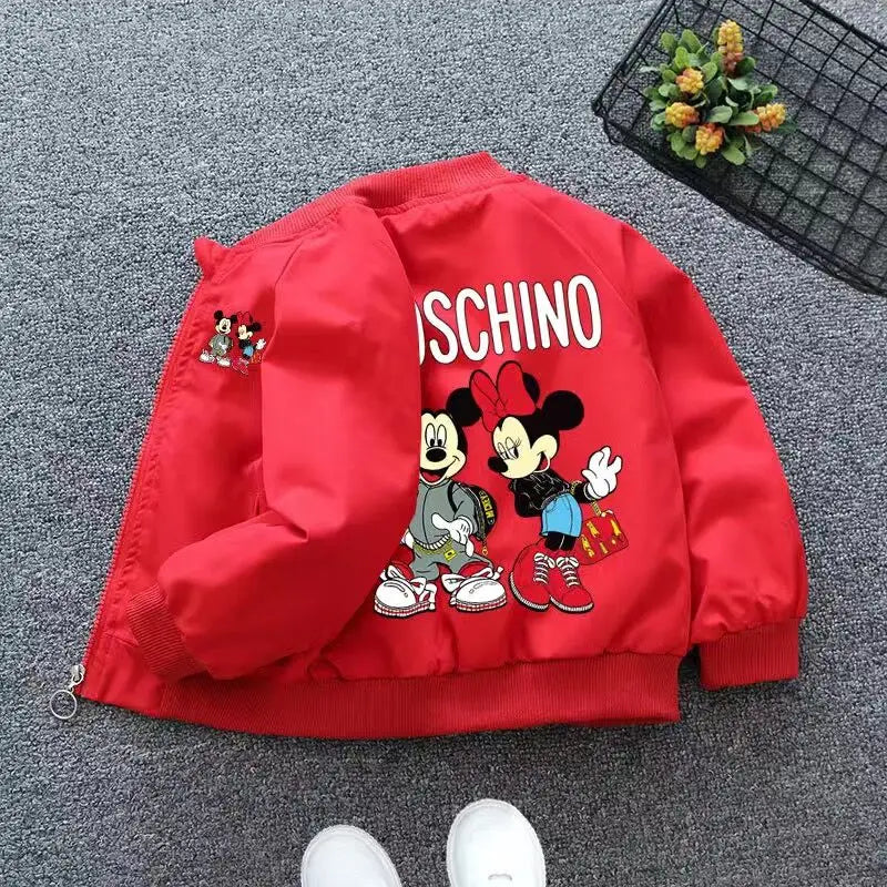 Cartoon Mickey Minnie Kids Jacket
