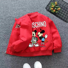 Cartoon Mickey Minnie Kids Jacket