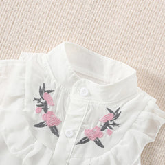 Summer Cotton Flower Baby Set