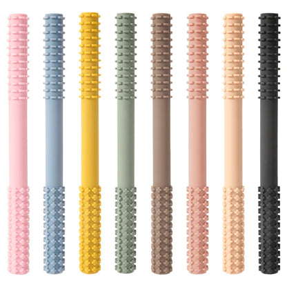 Molar Straw Baby Teether With Brush - PAMU8