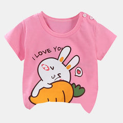 Kids Cartoon Cotton T-Shirt for Boys & Girls | PAMU8