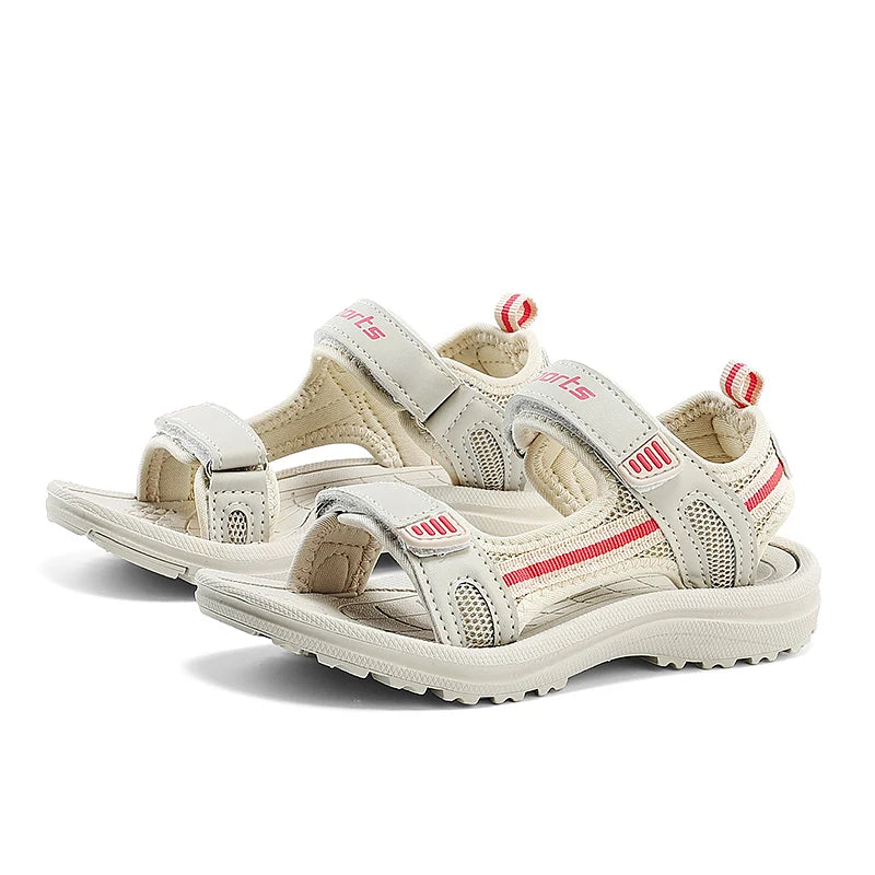 Boys' Sport Sandals, Breathable Soft-Sole Beach Shoes