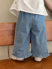 Girls Embroidered Rabbit Blouse