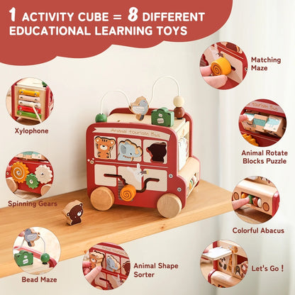 Baby Wooden Block Mix Toys
