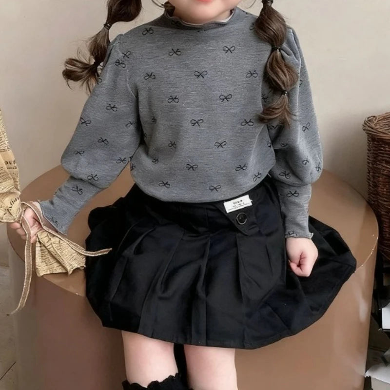 Girls High Neck Top