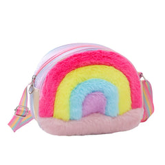 Rainbow Design Shoulder Bags