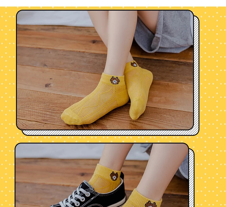 Baby Soft Cotton  Breathable  Mesh Socks - PAMU8