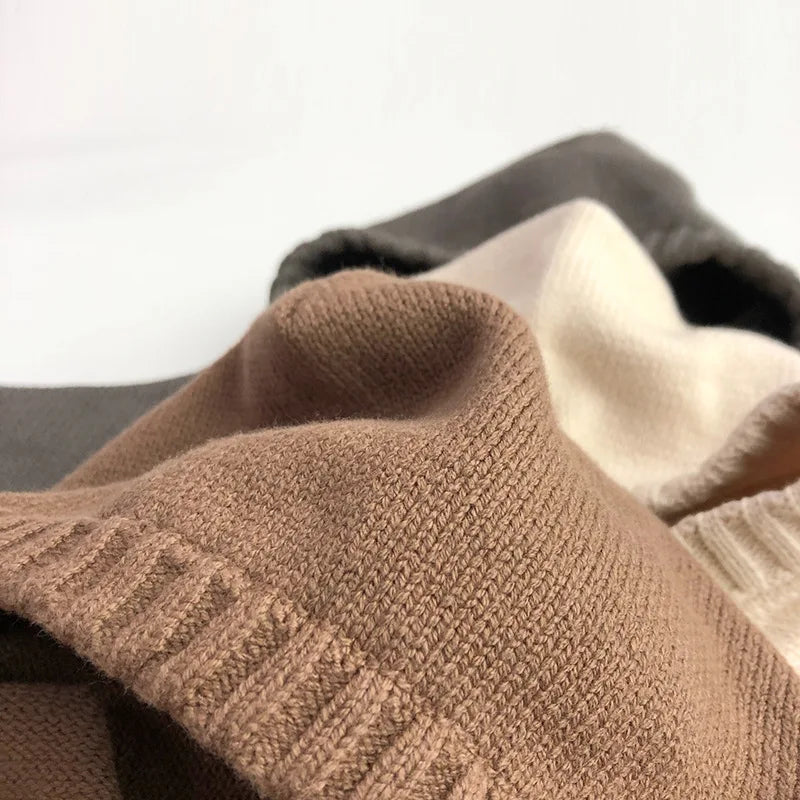 Knitted Baby Pullover Sweater