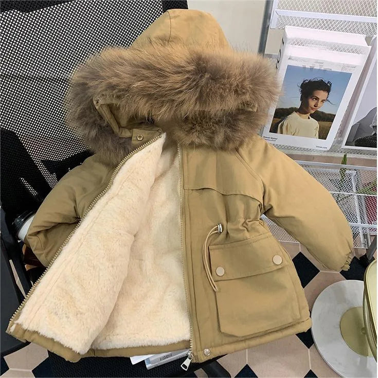 Plush Thickened Winter Coat