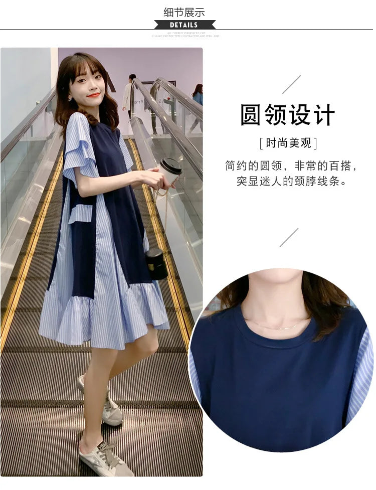 Fashion New Casual Maternity Dress
