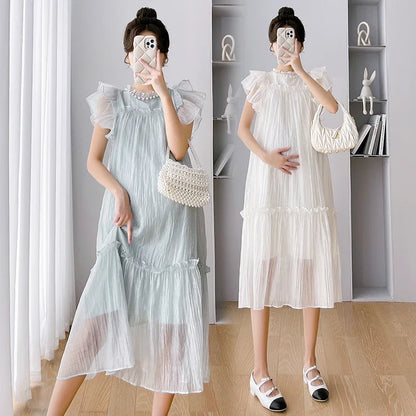 Pregnant Women's A-line Dress