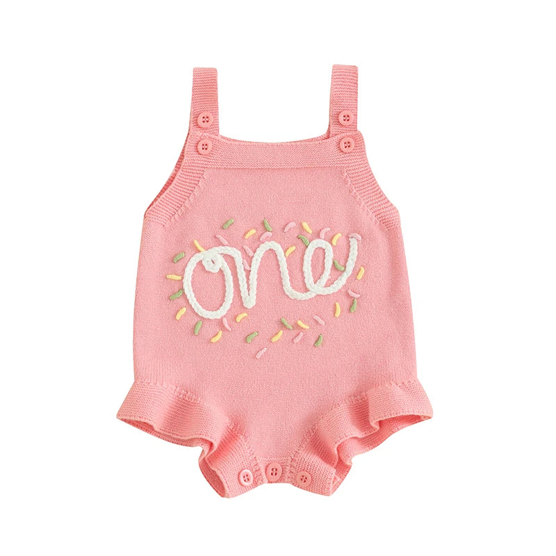 Sleeveless Strap Knit Playsuit
