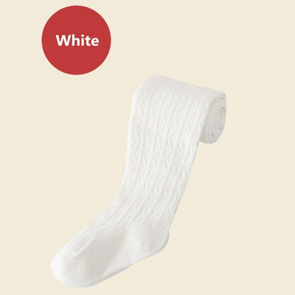 Baby Girl Tights Solid Cotton