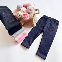 Jeans Boys and Girls' Solid color