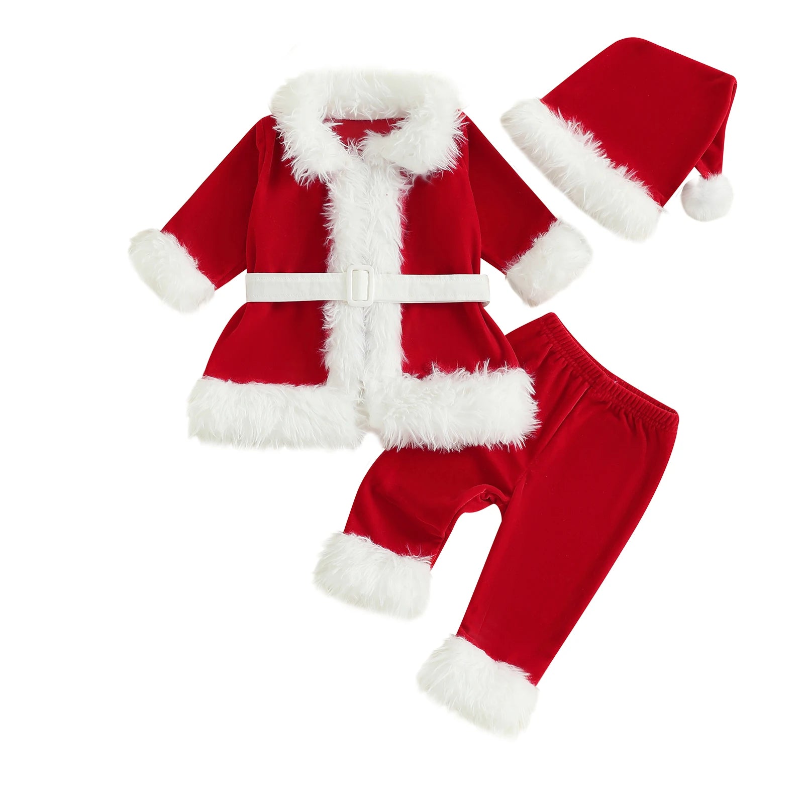 Kids Santa Costume Set