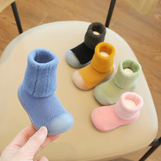 2025 Winter Baby Fleece Sock Soft Shoes