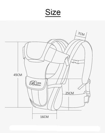 Easily Adjustable Baby Carrier