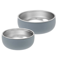 Baby Stainless Steel Bowls, 2-Piece Feeding Dish Set