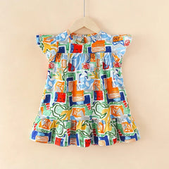 Children Cotton Beach Dress