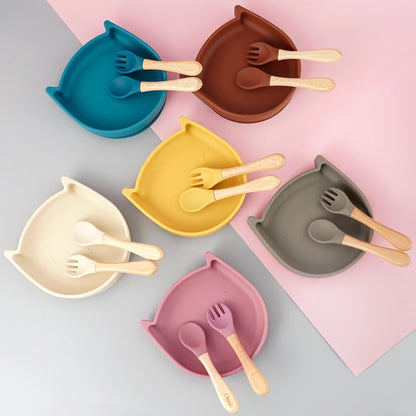 Silicone Cartoon Shape Plates