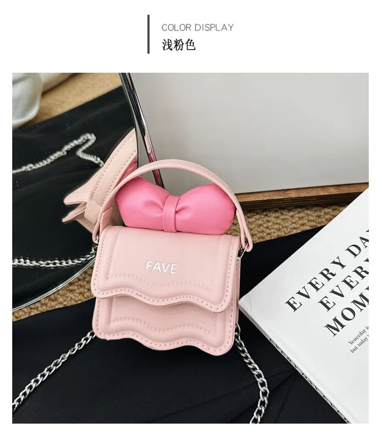 Sweet Bow Shoulder Bags