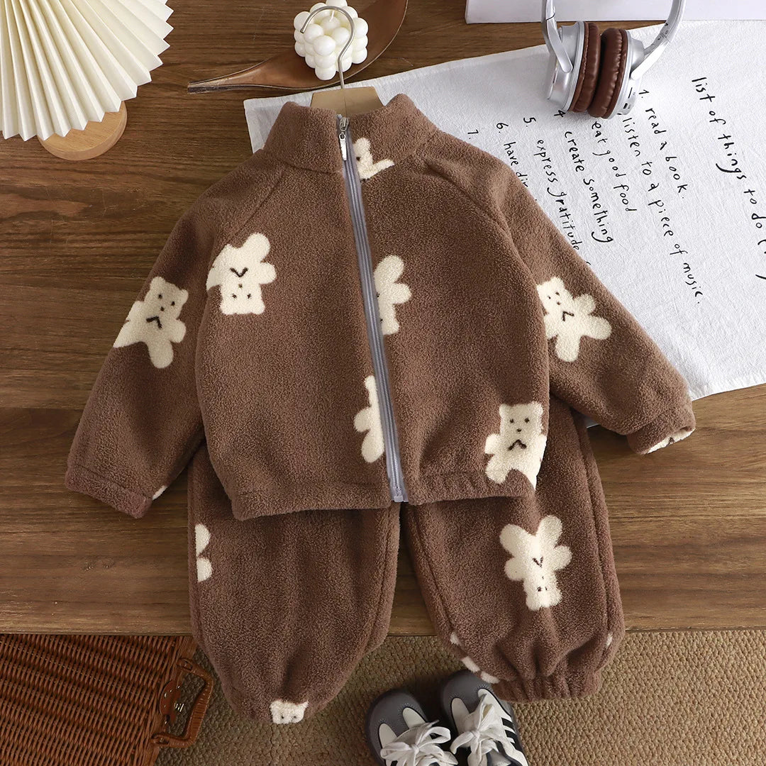Plush Fleece Two-Piece Set