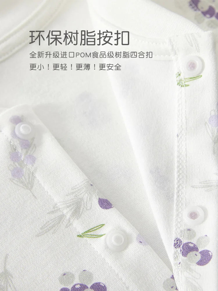 Long Sleeve Infant Cotton Romper