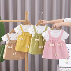 Polka Dot Bow Baby Dress