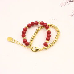 Natural Stone Bead Bracelet for Girls | PAMU8