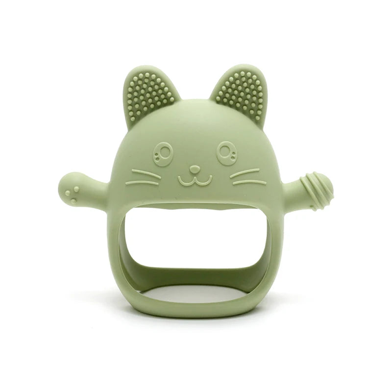 Food Grade Gloves Teether Toys