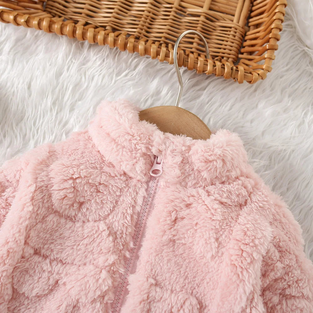 Cute Fur Warm Baby Coat