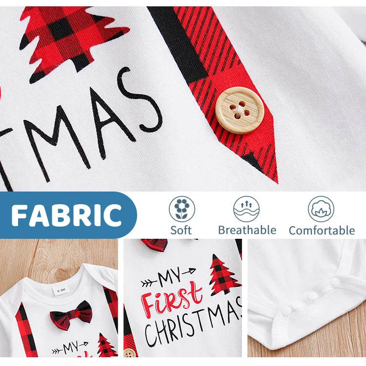 Christmas Triangle Jumpsuit Set