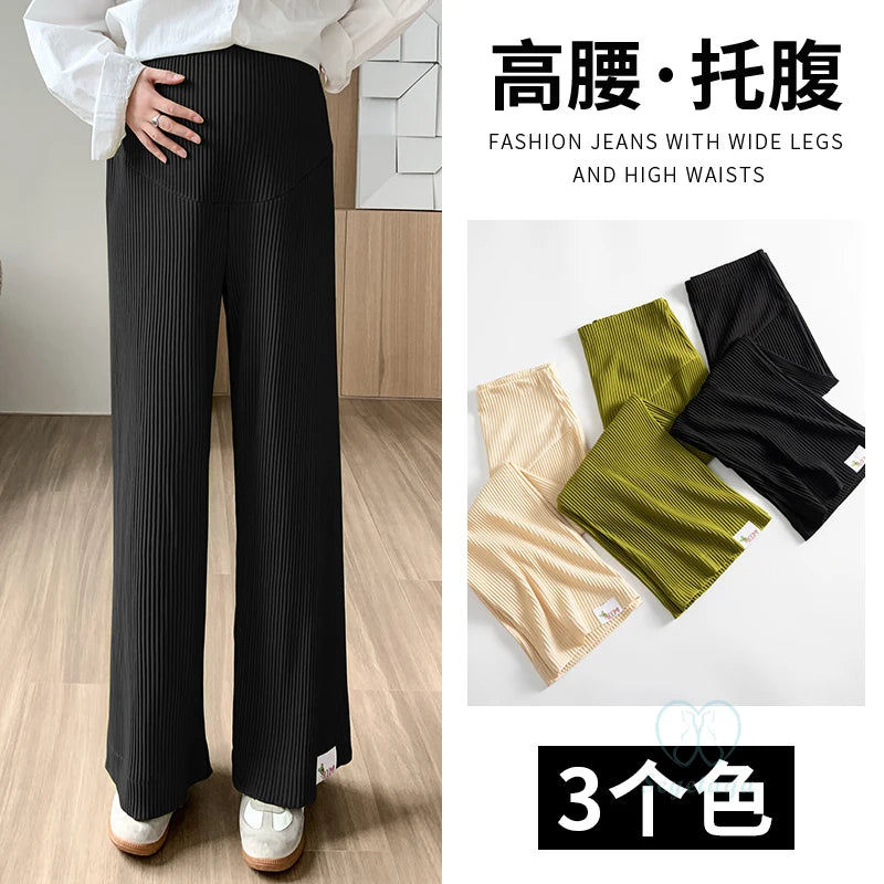 Pleated Maternity Pants