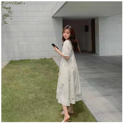Pregnacy Bowknot Dress