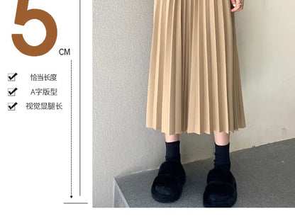 A Line  Casual Pregnancy skirt