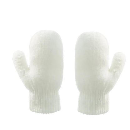 Knit Baby Hat Gloves Set