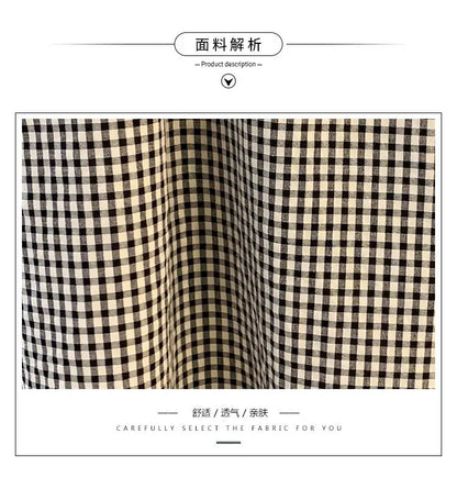 New Maternity Plaid Dresses