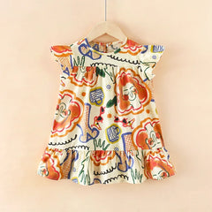 Children Cotton Beach Dress